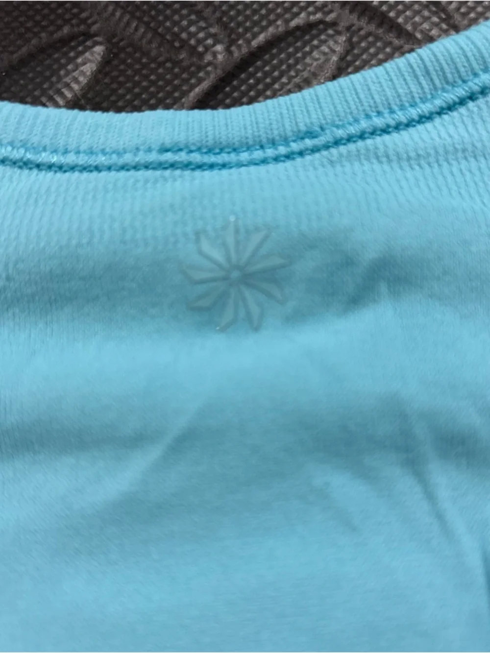 Athleta Girl Blue Athletic Tee Shirt Size M 8-10 Activewear